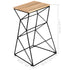 Swen Studio -  Bar Stools 4 pcs Solid Mango Wood